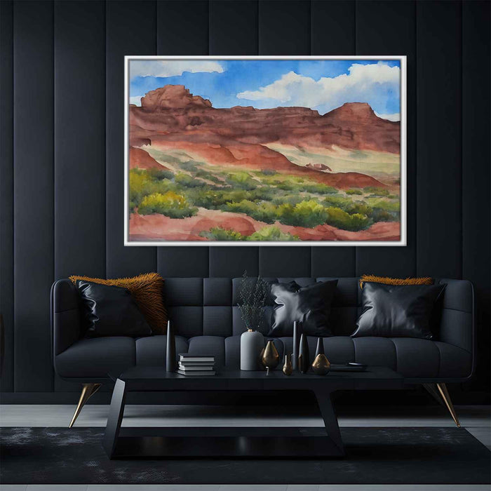 Watercolor Painted Desert #129 - Kanvah