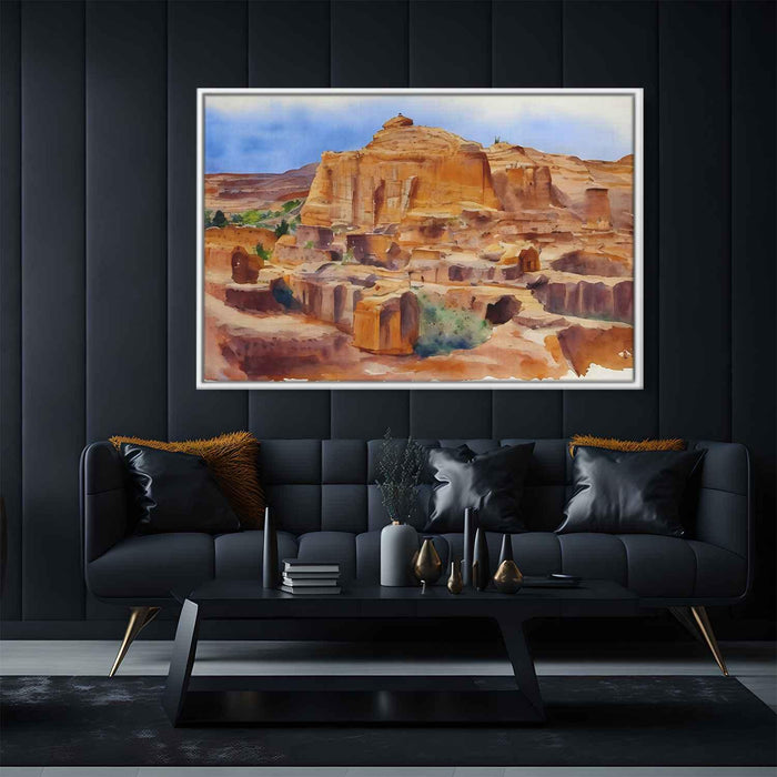 Watercolor Petra #109 - Kanvah