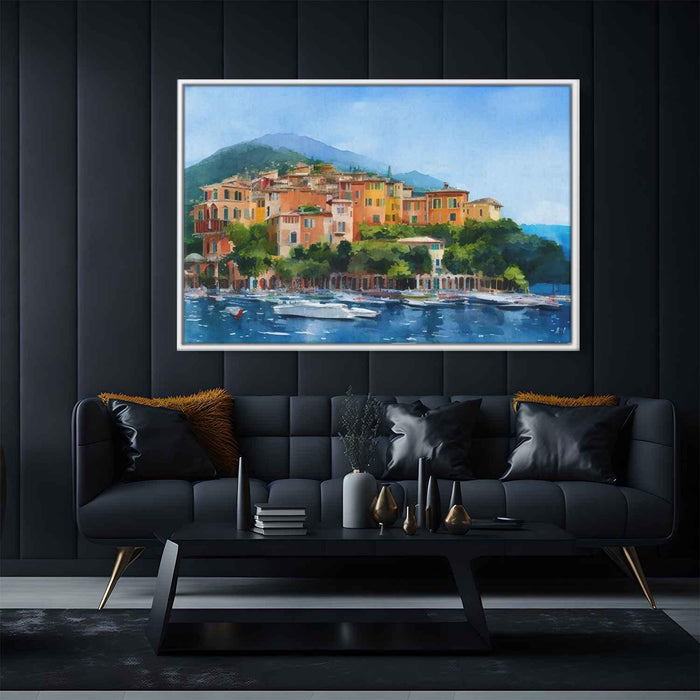 Watercolor Portofino #138 - Kanvah