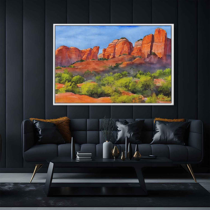 Watercolor Sedona Red Rocks #109 - Kanvah