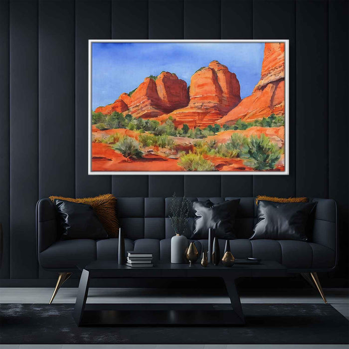 Watercolor Sedona Red Rocks #116 - Kanvah