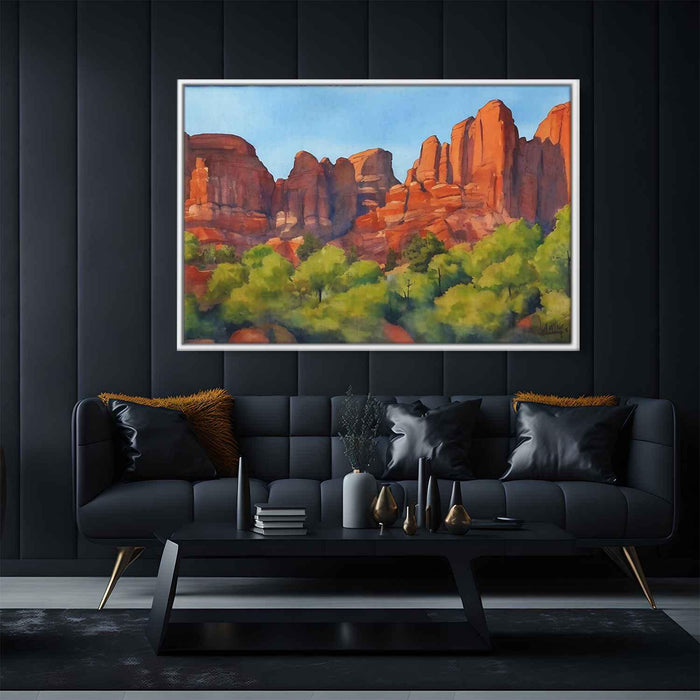 Watercolor Sedona Red Rocks #129 - Kanvah