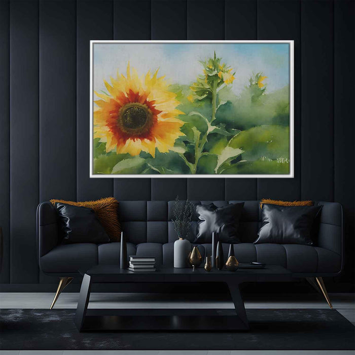 Watercolor Sunflower #109 - Kanvah