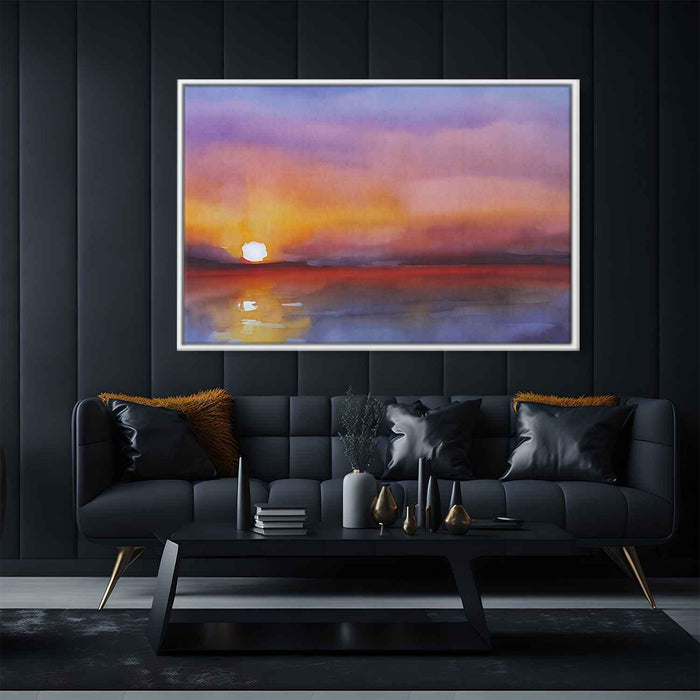 Watercolor Sunset #119 - Kanvah