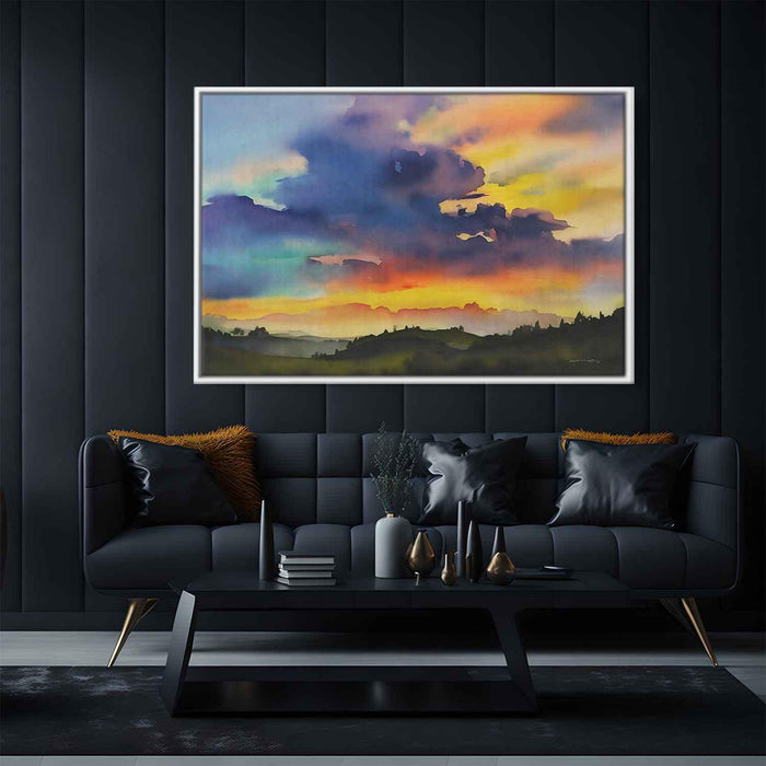 Watercolor Sunset #137 - Kanvah