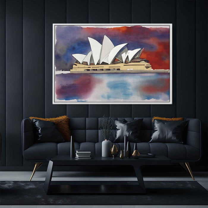 Watercolor Sydney Opera House #109 - Kanvah