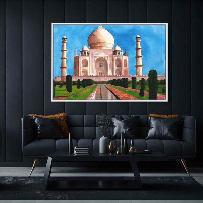 Watercolor Taj Mahal #116 - Kanvah
