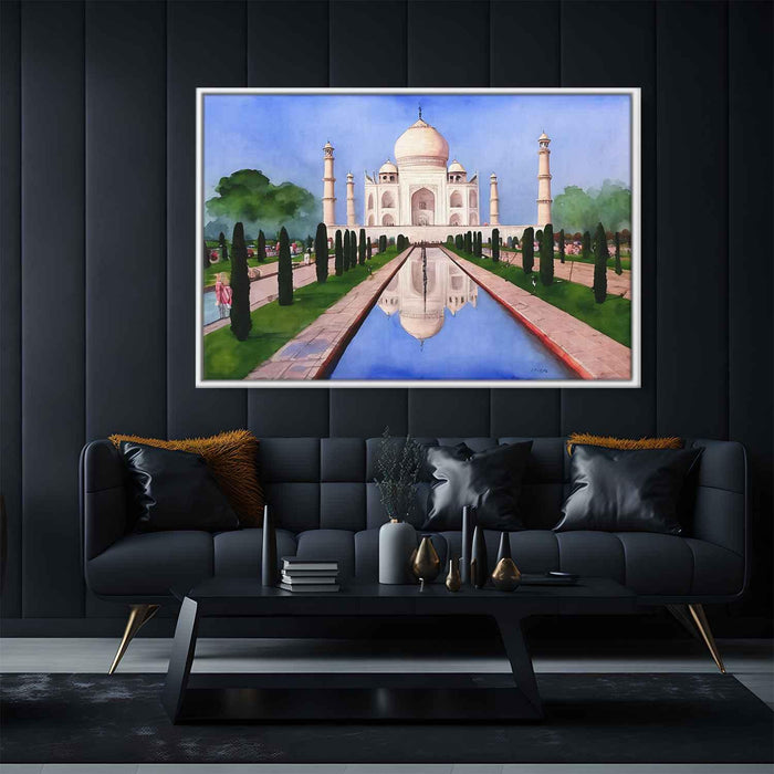 Watercolor Taj Mahal #119 - Kanvah