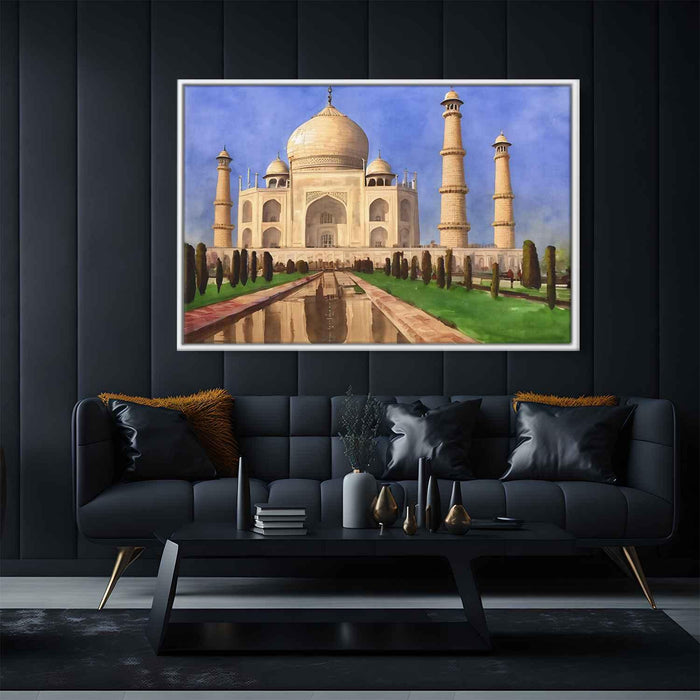 Watercolor Taj Mahal #129 - Kanvah