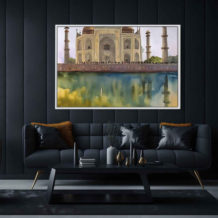 Watercolor Taj Mahal #137 - Kanvah