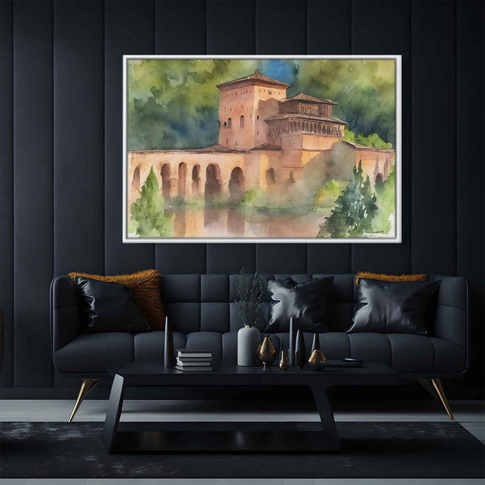 Watercolor Alhambra #104 - Kanvah