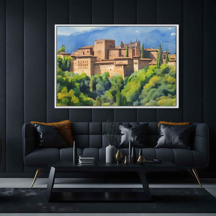 Watercolor Alhambra #120 - Kanvah