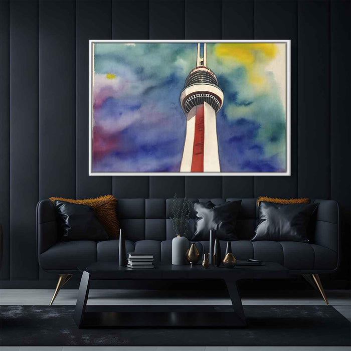 Watercolor CN Tower #116 - Kanvah