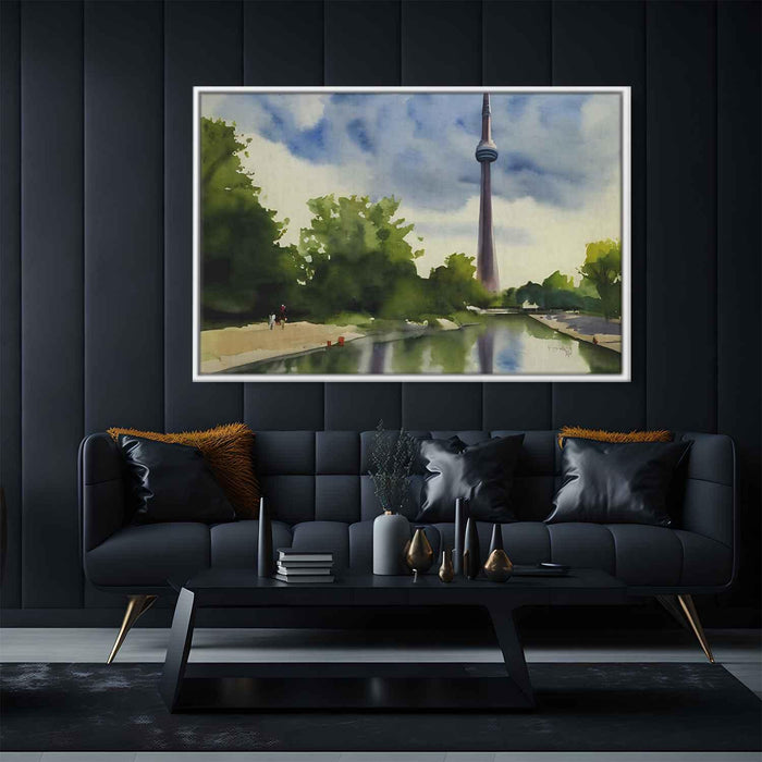 Watercolor CN Tower #129 - Kanvah