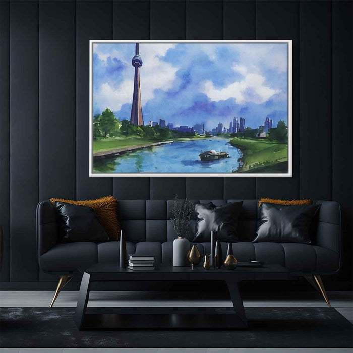 Watercolor CN Tower #139 - Kanvah