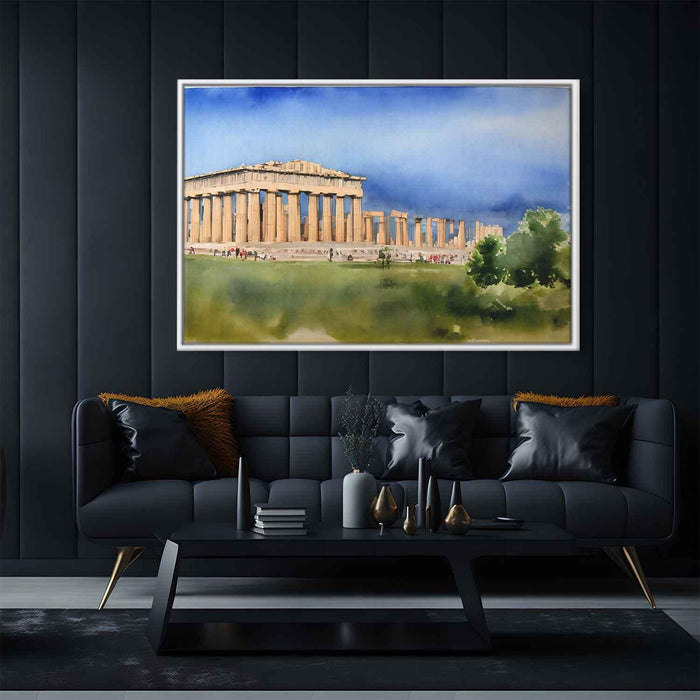 Watercolor Parthenon #119 - Kanvah