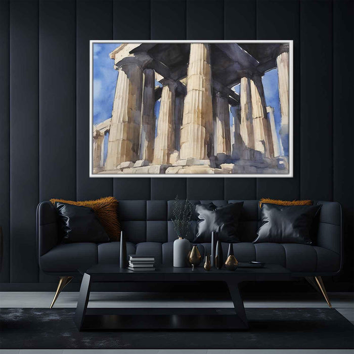 Watercolor Parthenon #125 - Kanvah