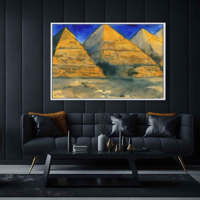 Watercolor Pyramids of Giza #129 - Kanvah