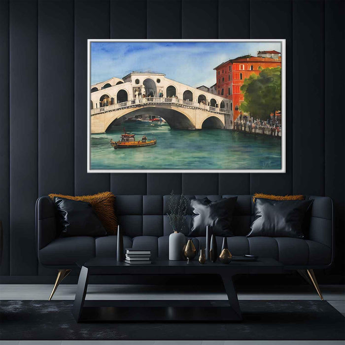 Watercolor Rialto Bridge #109 - Kanvah