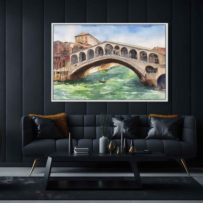 Watercolor Rialto Bridge #125 - Kanvah