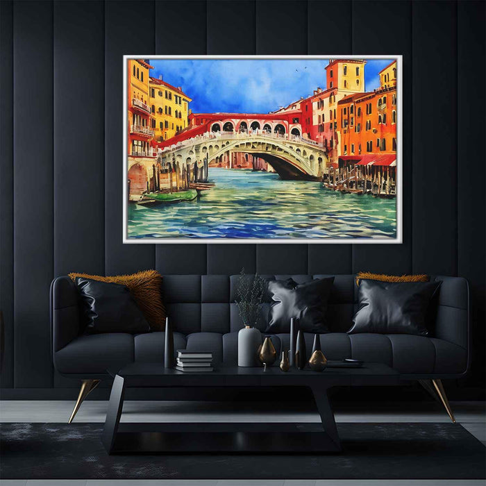 Watercolor Rialto Bridge #137 - Kanvah