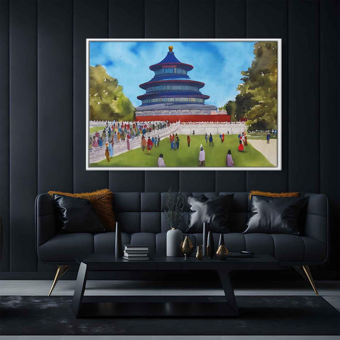Watercolor Temple of Heaven #116 - Kanvah
