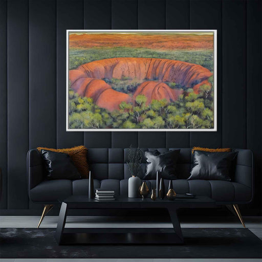 Watercolor Uluru #104 - Kanvah