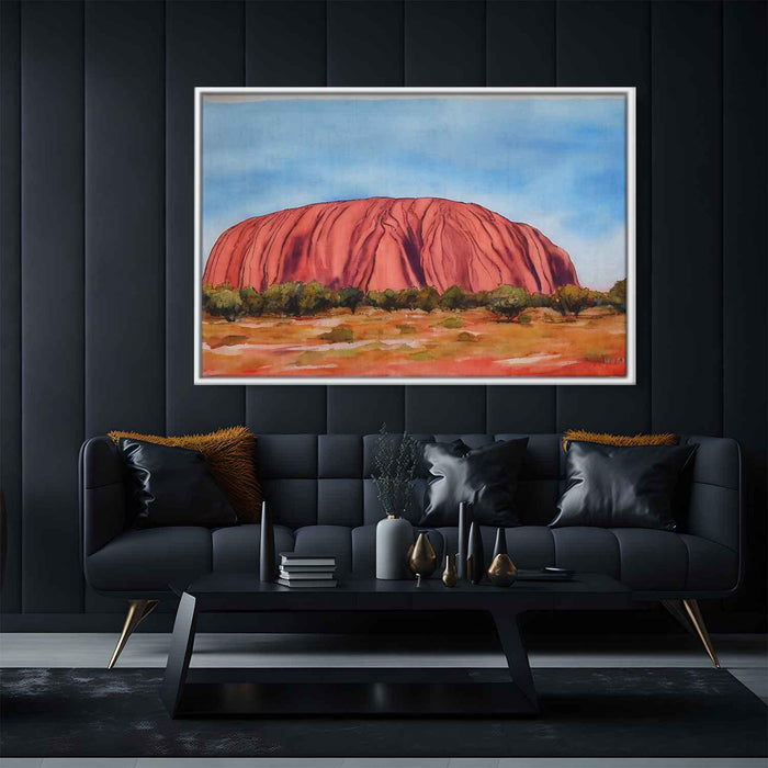 Watercolor Uluru #125 - Kanvah