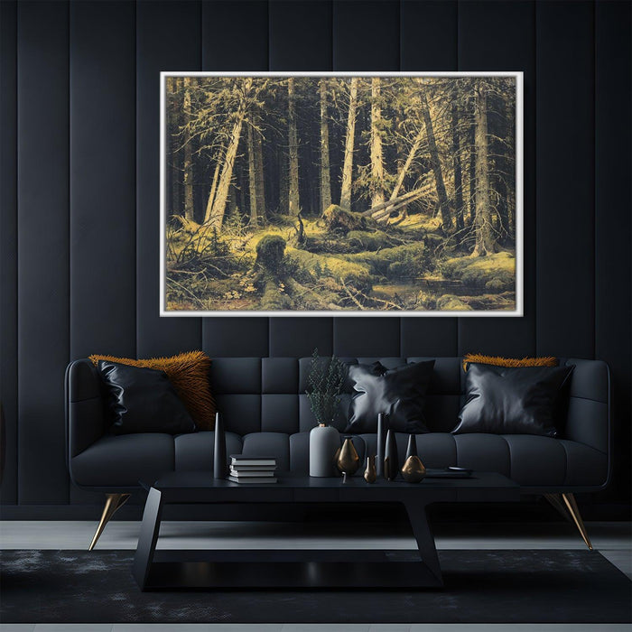 Wind Fallen Trees by Ivan Shishkin - Canvas Artwork