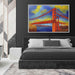 Abstract Golden Gate Bridge #129 - Kanvah