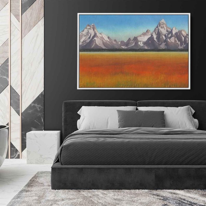 Abstract Grand Tetons #104 - Kanvah