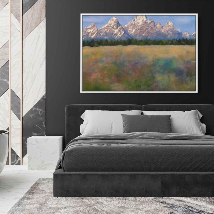 Abstract Grand Tetons #119 - Kanvah