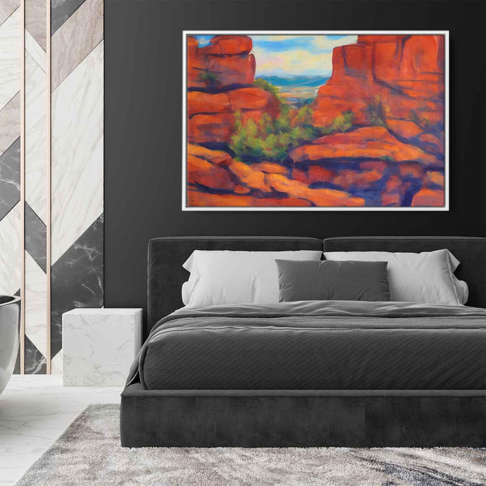 Abstract Sedona Red Rocks #137 - Kanvah