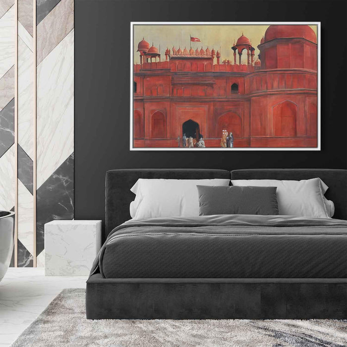 Abstract Red Fort #109 - Kanvah
