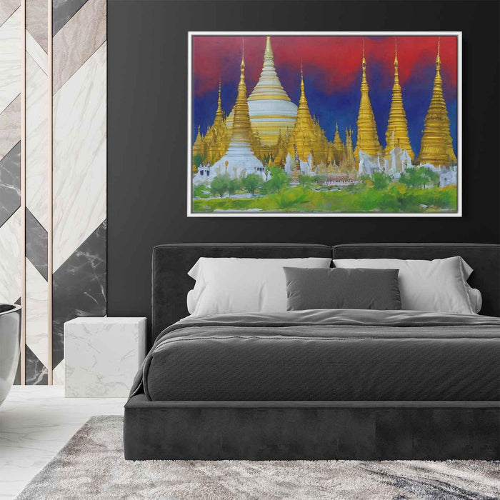 Abstract Shwedagon Pagoda #109 - Kanvah