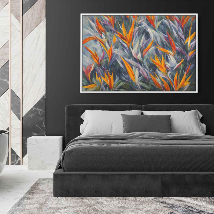 Contemporary Oil Birds of Paradise #138 - Kanvah