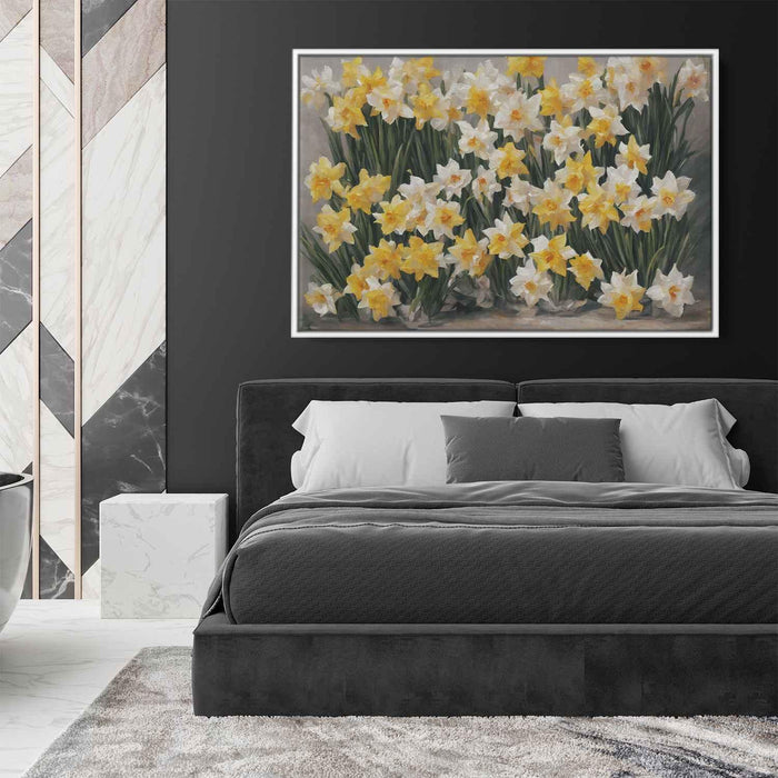 Contemporary Oil Daffodils #104 - Kanvah