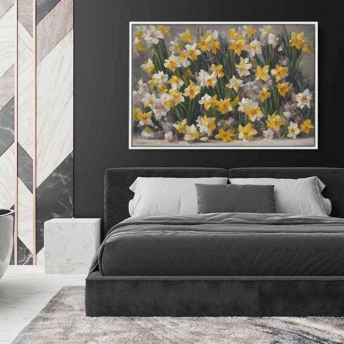 Contemporary Oil Daffodils #125 - Kanvah