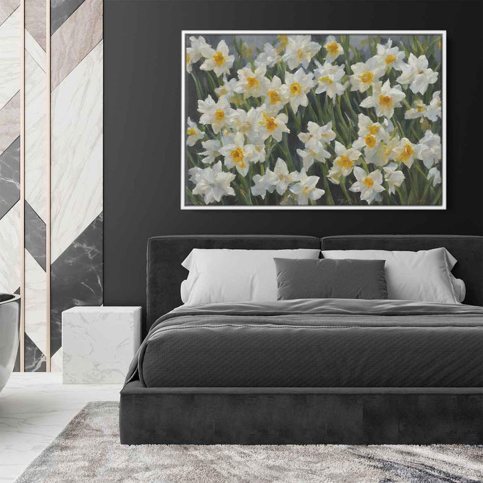 Contemporary Oil Daffodils #129 - Kanvah