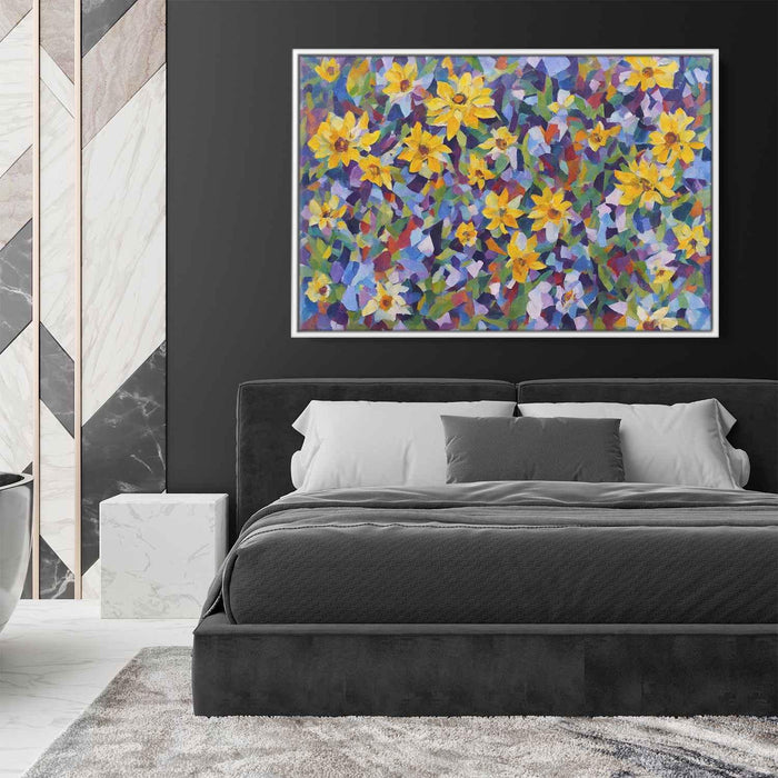 Cubist Oil Daffodils #109 - Kanvah