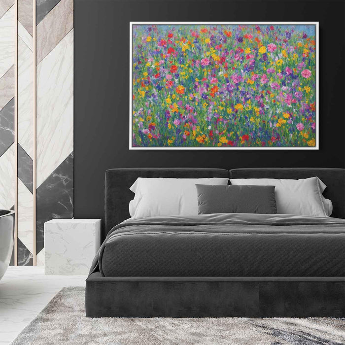 Cubist Oil Wild Flowers #119 - Kanvah