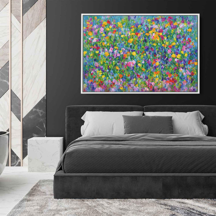 Cubist Oil Wild Flowers #120 - Kanvah