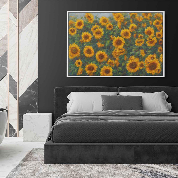 Enchanting Abstract Sunflowers #109 - Kanvah