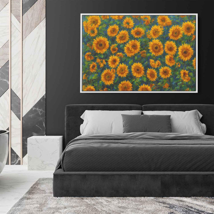 Enchanting Abstract Sunflowers #116 - Kanvah