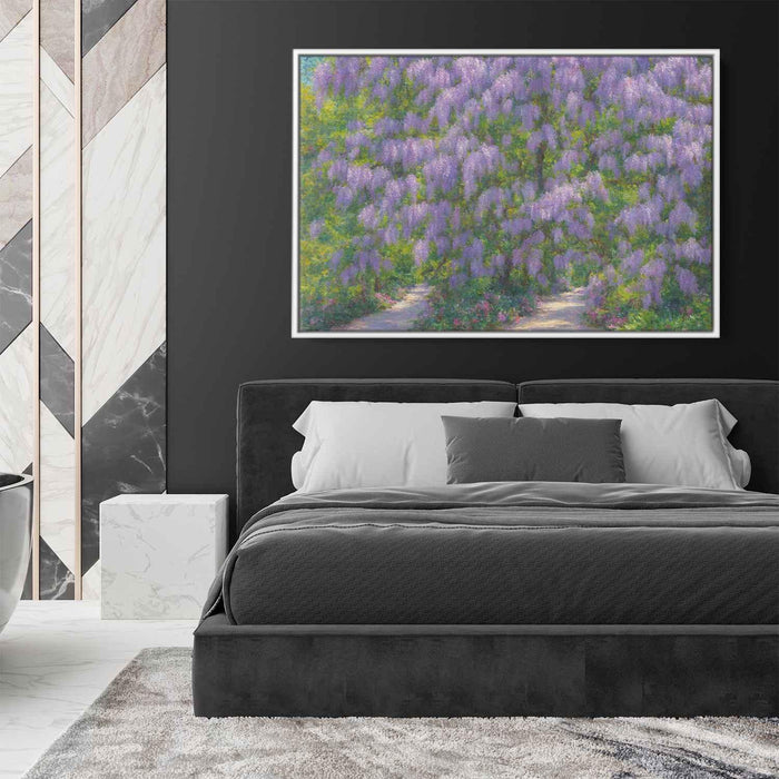 Impressionist Oil Wisteria #119 - Kanvah