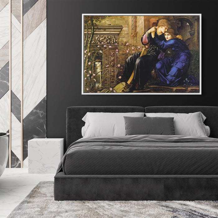 Love Among the Ruins by Edward Burne-Jones - Canvas Artwork