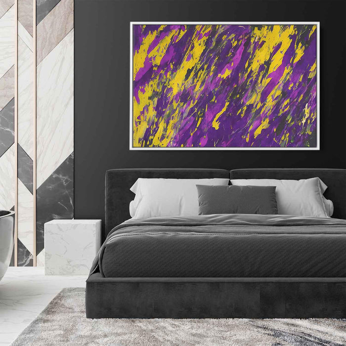 Purple Abstract Splatter #109 - Kanvah