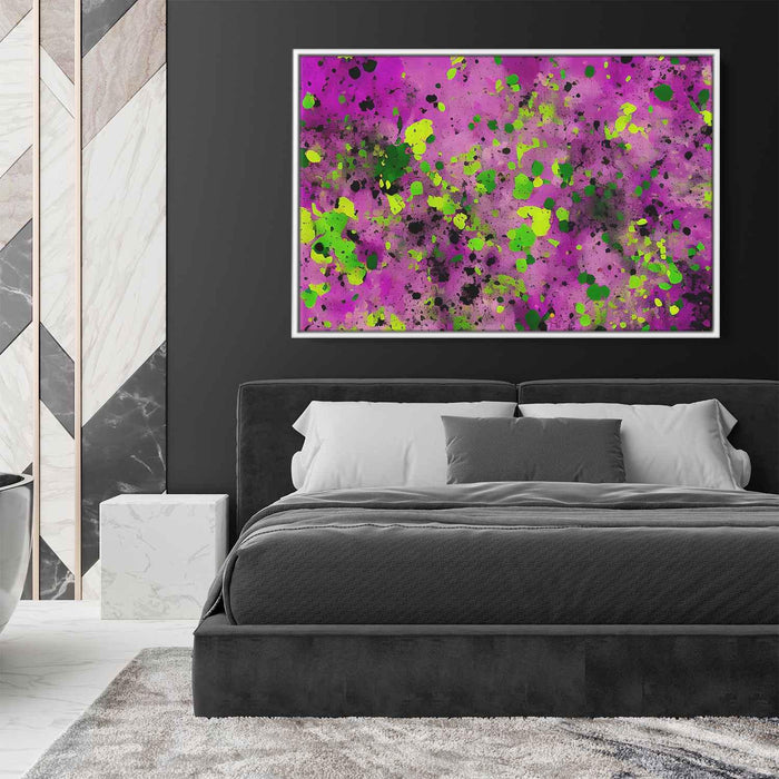 Purple Abstract Splatter #125 - Kanvah