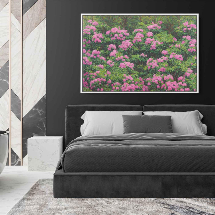 Realistic Oil Rhododendron #137 - Kanvah