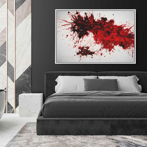 Red Abstract Splatter #139 - Kanvah